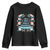 I'm A Mom And A Therapist Youth Sweatshirt Nothing Scares Me TS09 Black Print Your Wear