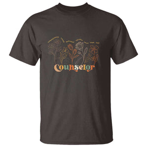 Mental Health School Psychologist Counselor T Shirt TS09 Dark Chocolate Print Your Wear