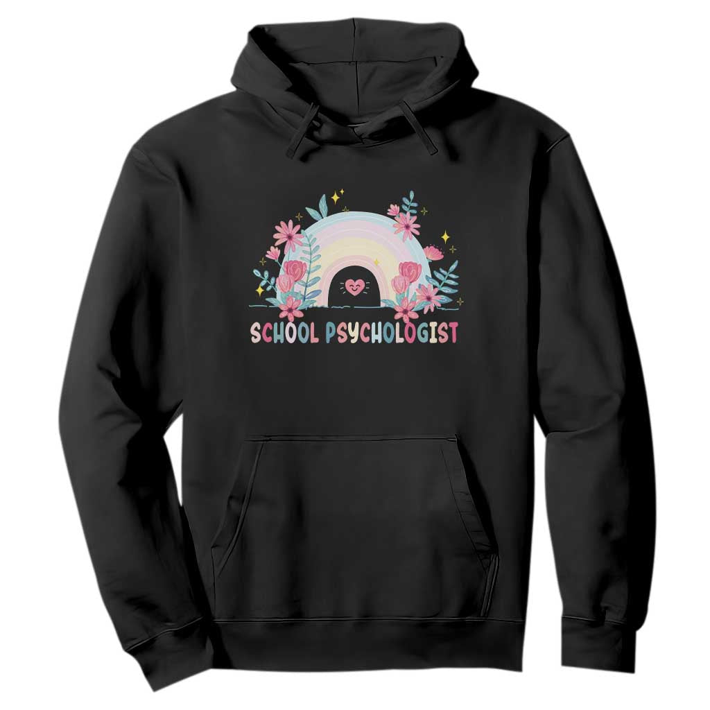 Mental Health School Psychologist Hoodie TS09 Black Print Your Wear