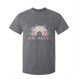 Mental Health School Psychologist T Shirt For Kid TS09 Charcoal Print Your Wear