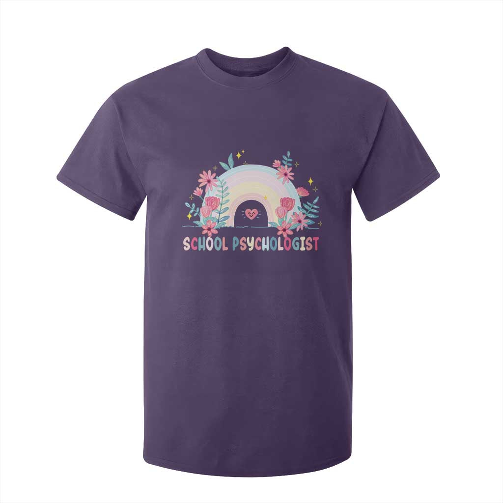 Mental Health School Psychologist T Shirt For Kid TS09 Purple Print Your Wear