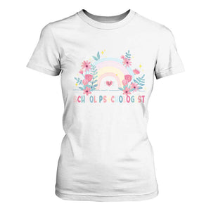 Mental Health School Psychologist T Shirt For Women TS09 White Print Your Wear