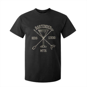 Bartender Hero Myth Legend T Shirt For Kid TS09 Black Print Your Wear