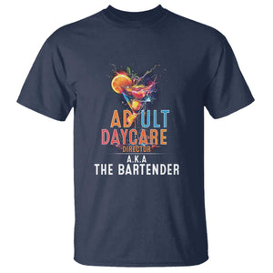 Funny Adult Daycare Director Aka The Bartender T Shirt TS09 Navy Print Your Wear
