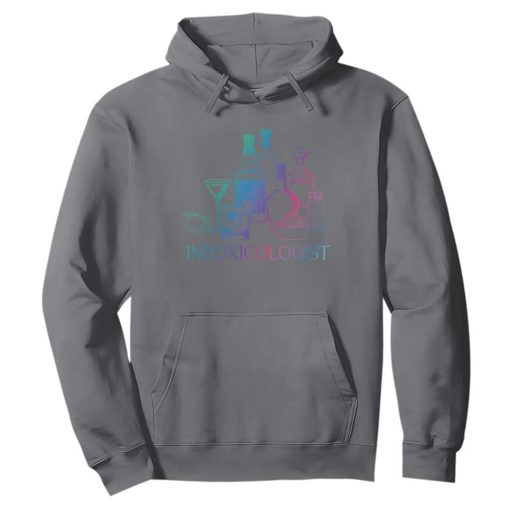 Funny Bartender Intoxicologist Hoodie TS09 Charcoal Print Your Wear