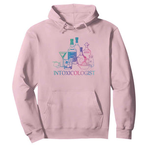 Funny Bartender Intoxicologist Hoodie TS09 Light Pink Print Your Wear