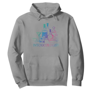 Funny Bartender Intoxicologist Hoodie TS09 Sport Gray Print Your Wear
