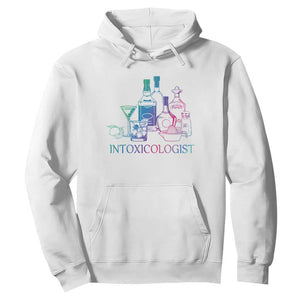 Funny Bartender Intoxicologist Hoodie TS09 White Print Your Wear