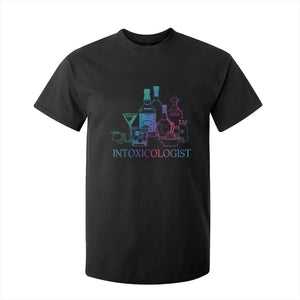 Funny Bartender Intoxicologist T Shirt For Kid TS09 Black Print Your Wear