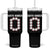 Funny Drinking Tumbler With Handle 0 Days Sober TS09 One Size: 40 oz Black Print Your Wear