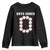Funny Drinking Youth Sweatshirt 0 Days Sober TS09 Black Print Your Wear