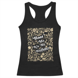 Funny Drinking Racerback Tank Top Beer Me It's My Birthday TS09 Black Print Your Wear