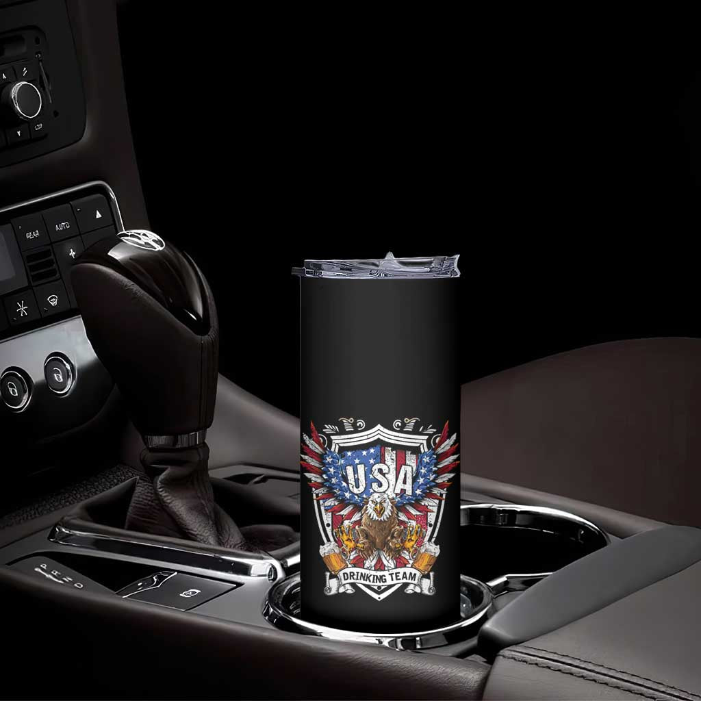 USA Drinking Team Skinny Tumbler TS09 Print Your Wear