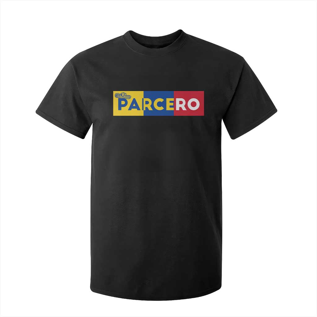 Funny Colombian T Shirt For Kid Parcero Colombia Slang Good Friend Buddy TS09 Black Print Your Wear