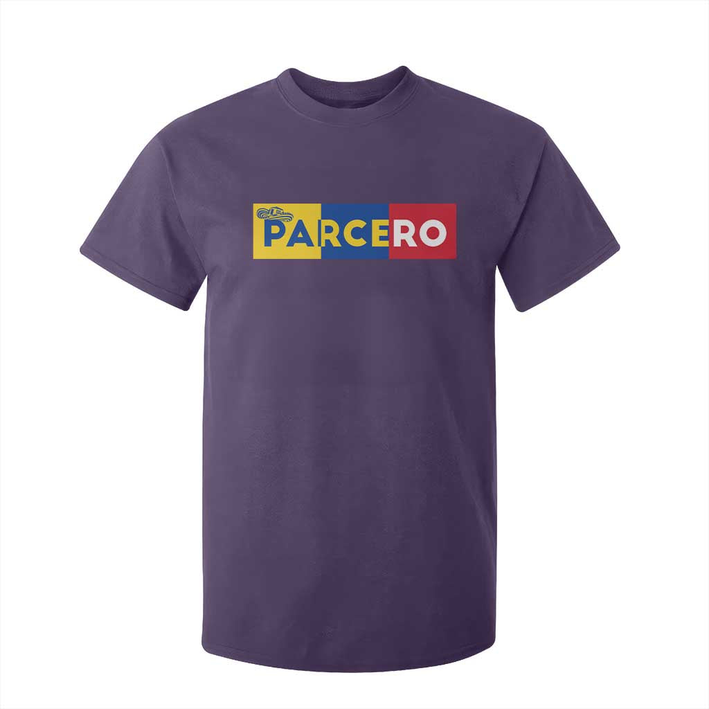 Funny Colombian T Shirt For Kid Parcero Colombia Slang Good Friend Buddy TS09 Purple Print Your Wear