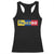 Funny Colombian Racerback Tank Top Parcero Colombia Slang Good Friend Buddy TS09 Black Print Your Wear