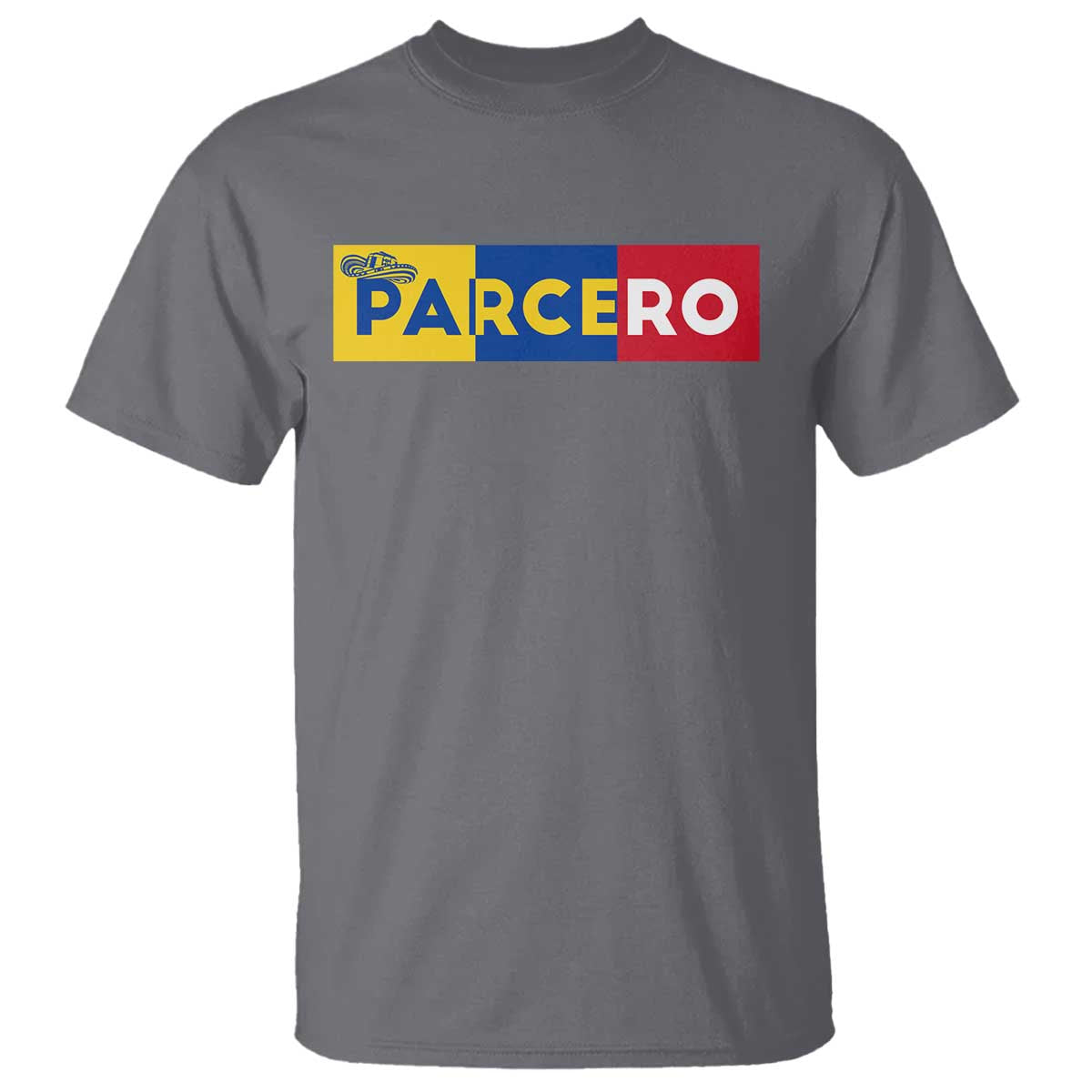 Funny Colombian T Shirt Parcero Colombia Slang Good Friend Buddy TS09 Charcoal Print Your Wear