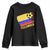 Colombian Colombia Soccer Support Youth Sweatshirt TS09 Black Print Your Wear
