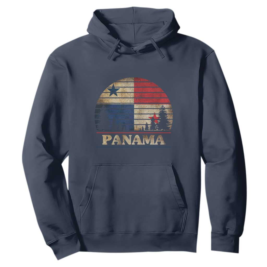 Panama Flag Pride Hoodie TS09 Navy Print Your Wear