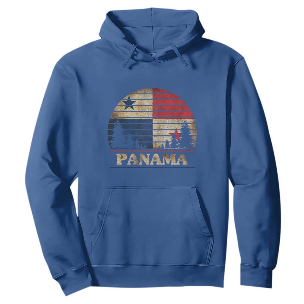Panama Flag Pride Hoodie TS09 Royal Blue Print Your Wear