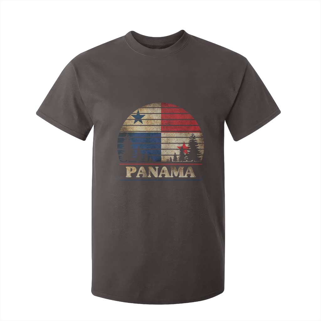 Panama Flag Pride T Shirt For Kid TS09 Dark Chocolate Print Your Wear
