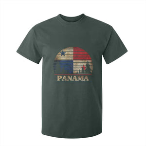 Panama Flag Pride T Shirt For Kid TS09 Dark Forest Green Print Your Wear