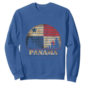 Panama Flag Pride Sweatshirt TS09 Royal Blue Print Your Wear