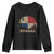 Panama Flag Pride Youth Sweatshirt TS09 Black Print Your Wear