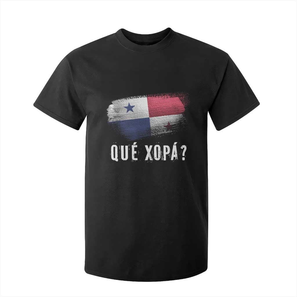 Funny Panama T Shirt For Kid Que Xopa What's Up Panamanian TS09 Black Print Your Wear