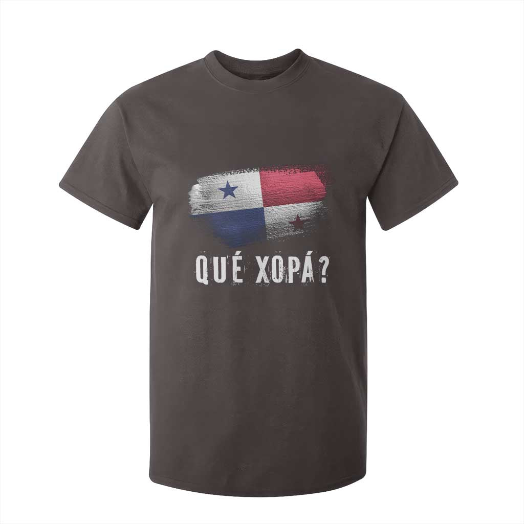 Funny Panama T Shirt For Kid Que Xopa What's Up Panamanian TS09 Dark Chocolate Print Your Wear