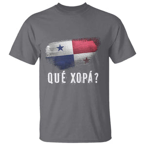 Funny Panama T Shirt Que Xopa What's Up Panamanian TS09 Charcoal Print Your Wear