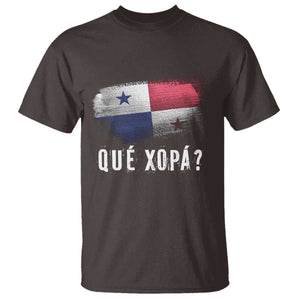 Funny Panama T Shirt Que Xopa What's Up Panamanian TS09 Dark Chocolate Print Your Wear