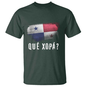 Funny Panama T Shirt Que Xopa What's Up Panamanian TS09 Dark Forest Green Print Your Wear