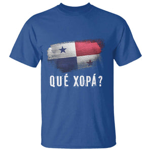 Funny Panama T Shirt Que Xopa What's Up Panamanian TS09 Royal Blue Print Your Wear