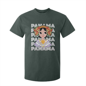 Panamanian Cultural Women T Shirt For Kid TS09 Dark Forest Green Print Your Wear