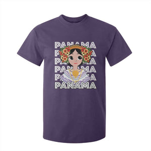 Panamanian Cultural Women T Shirt For Kid TS09 Purple Print Your Wear