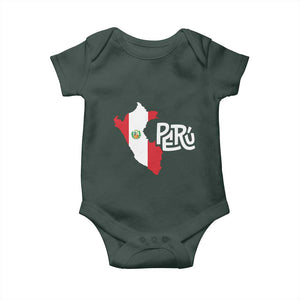 Peruvian Pride Baby Onesie Peru Est. 1821 TS09 Print Your Wear