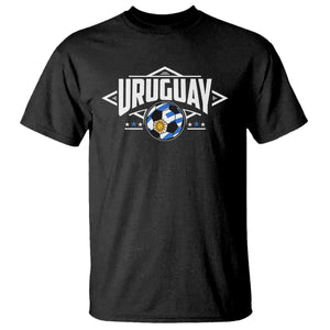 Uruguayan Uruguay Soccer Support T Shirt TS09 Black Print Your Wear