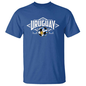 Uruguayan Uruguay Soccer Support T Shirt TS09 Royal Blue Print Your Wear