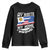 Uruguayan American Youth Sweatshirt My Roots My Home Proud TS09 Black Print Your Wear