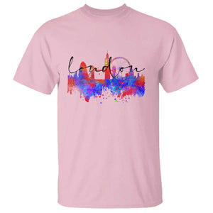 Traveling London Trip T Shirt TS09 Light Pink Print Your Wear