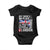 Traveling London Trip Baby Onesie But There's No Place Like London TS09 Black Print Your Wear