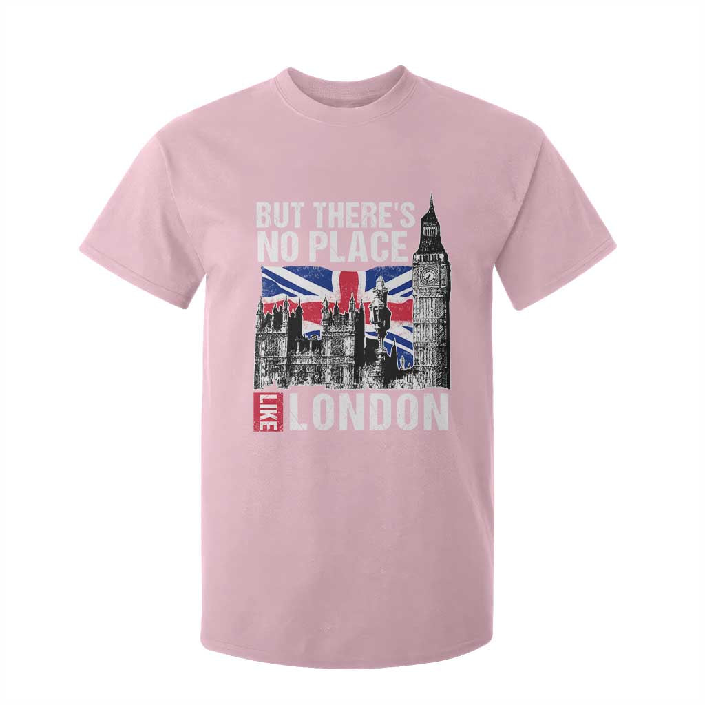 Traveling London Trip T Shirt For Kid But There's No Place Like London TS09 Light Pink Print Your Wear