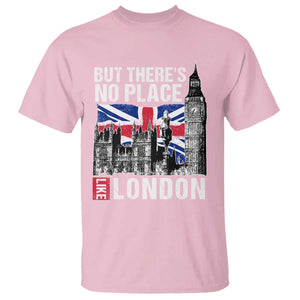 Traveling London Trip T Shirt But There's No Place Like London TS09 Light Pink Print Your Wear