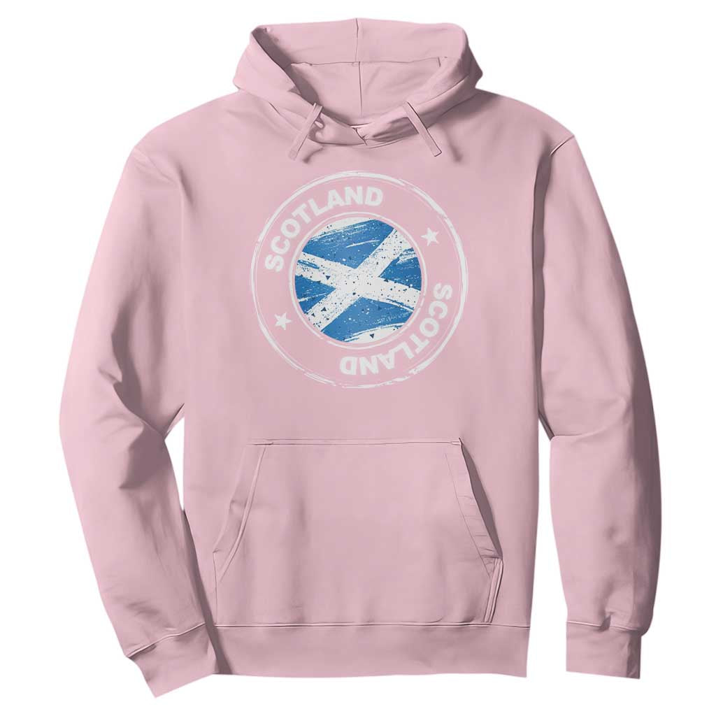 Scotland Flag Scottish Pride Hoodie TS09 Light Pink Print Your Wear