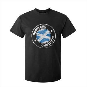 Scotland Flag Scottish Pride T Shirt For Kid TS09 Black Print Your Wear