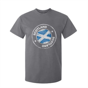 Scotland Flag Scottish Pride T Shirt For Kid TS09 Charcoal Print Your Wear