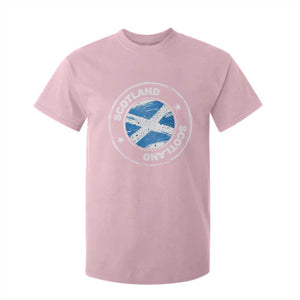 Scotland Flag Scottish Pride T Shirt For Kid TS09 Light Pink Print Your Wear