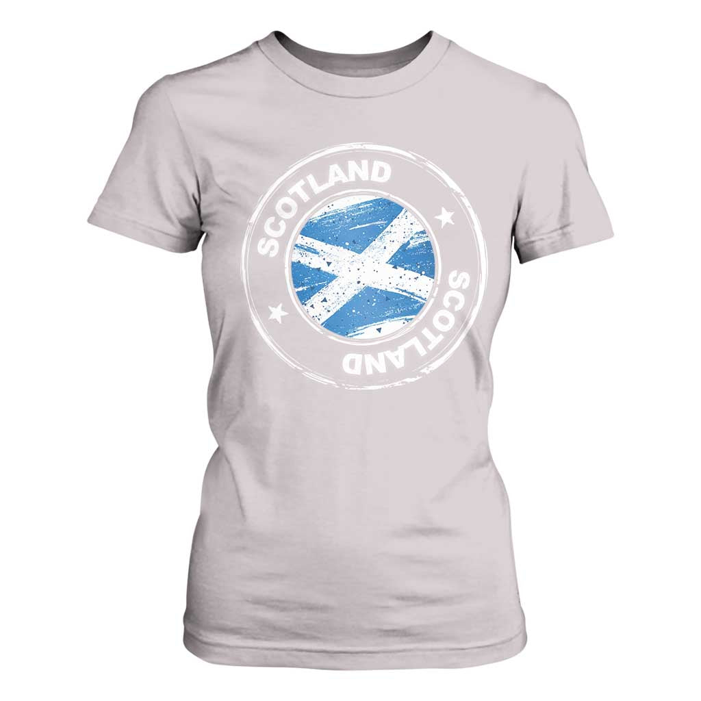Scotland Flag Scottish Pride T Shirt For Women TS09 Ice Gray Print Your Wear
