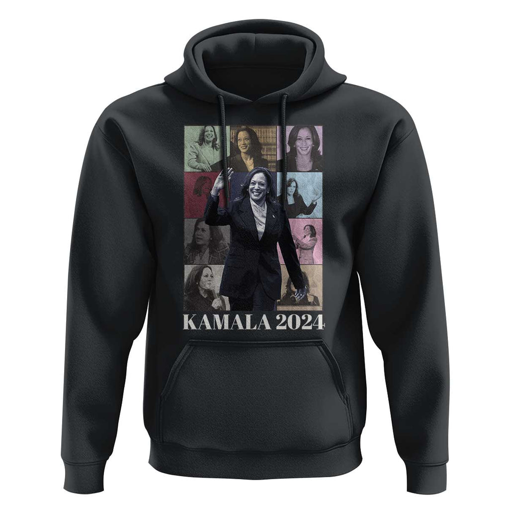 Kamala 2024 Hoodie Harris Tour Madam President TS09 Black Print Your Wear